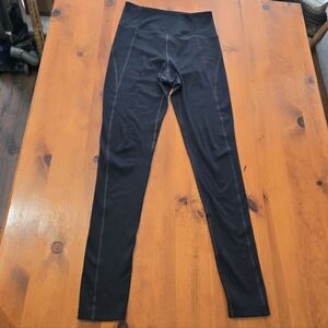 GIRLFRIEND COLLECTIVE High Rise Full Length Legging Size Small Black Compression